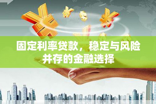 阿克塞固定利率贷款，稳定与风险并存的金融选择