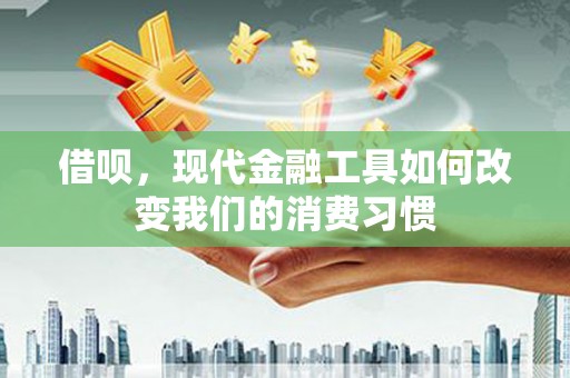 阿克塞借呗，现代金融工具如何改变我们的消费习惯