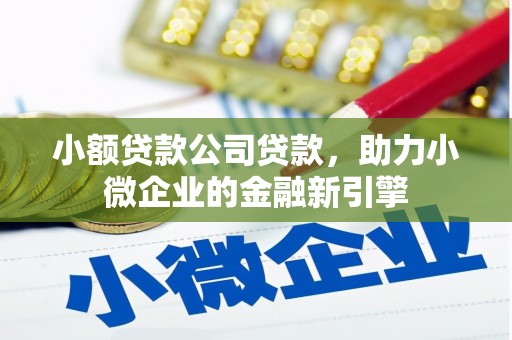 阿克塞小额贷款公司贷款，助力小微企业的金融新引擎