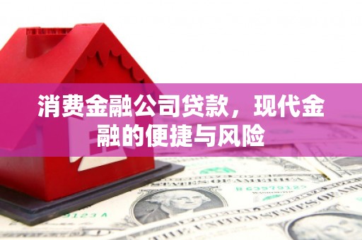 阿克塞消费金融公司贷款，现代金融的便捷与风险